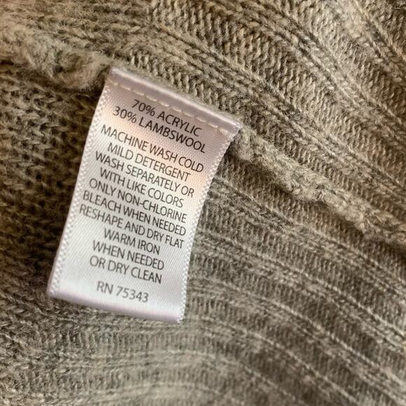 Anthropologie Kenji Boho Short Sleeve Wool Blend Hooded Cardigan Women’s Size XS - Picture 9 of 12